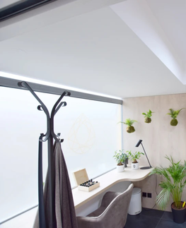 Stropní kancelářská svítidla NASLI stojací lampa Amica LED pr.41 cm 25 W bílá
