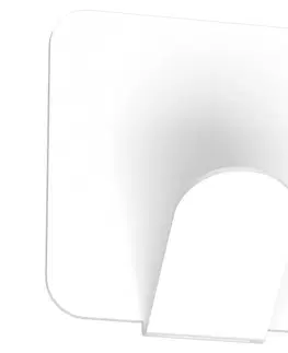 Nástěnné věšáky  Háček na ručníky 4x4 cm bílá 