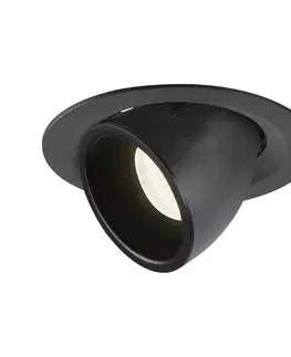 LED podhledová svítidla SLV BIG WHITE NUMINOS GIMBLE M zápustné stropní svítidlo černé 4000 K 40° 1005960