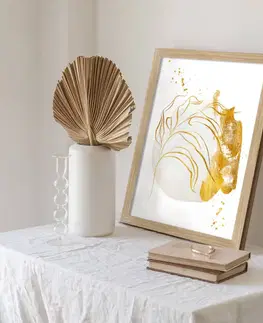 Moderní obrazy Obraz na zeď - zlatožluté listy