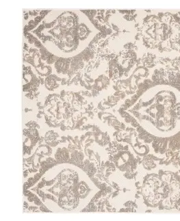 Moderní koberce Terasový béžový koberec s ornamentem Šířka: 80 cm | Délka: 150 cm