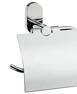 WC štětky Kela Nerezový nástěnný držák toaletního papíru Lucido 14,5 x 15,5 cm