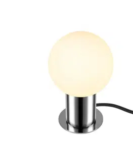 Lampy na noční stolek BIG WHITE (SLV) VARYT stolní lampa, E14, IP20, chrom 1007621