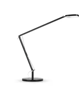 Pracovní lampy stolní Atelje Lyktan Stolní lampa LED Birdie 930 stop kulatá, černá