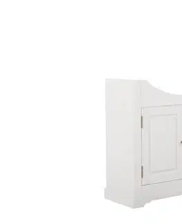 Koupelnový nábytek Comad Umyvadlová skříňka Romantic 861 2D bílá borovice