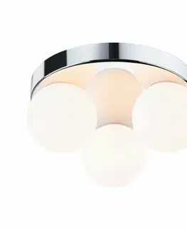 Moderní stropní svítidla PAULMANN Selection Bathroom stropní svítidlo Gove IP44 G9 230V max. 3x20W chrom/satén