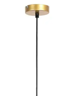Designová závěsná svítidla Rabalux závěsné svítidlo Rowena E27 1x MAX 60W zlatá 6228