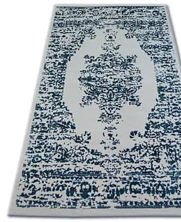 Koberce a koberečky Dywany Lusczow Kusový koberec MANYAS Mariet šedo-modrý, velikost 120x180