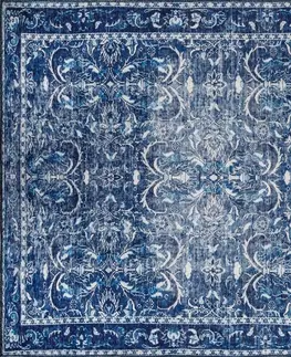 Koberce a koberečky Conceptum Hypnose Koberec Dora Chenille III 75x150 cm modrý