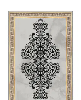 Koberce a koberečky Conceptum Hypnose Koberec Malava 60x100 cm šedý/hnědý