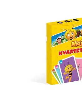 Hračky společenské hry RAPPA - Karty Kvarteto - Včelka Mája
