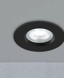 Inteligentní zapuštěná světla Nordlux LED podhledové světlo Don Smart, RGBW, černá