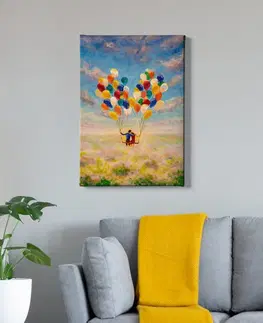 Obrazy Wallity Obraz na plátně Fly together 50x70 cm