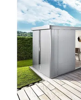 NEO Biohort Zahradní domek BIOHORT Neo 3D 384 × 292 cm (šedý křemen metalíza)