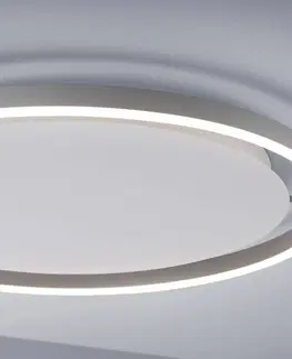 Stropní svítidla JUST LIGHT. LED stropní svítidlo Ritus, Ø 58,5 cm, hliník
