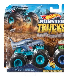 Hračky MATTEL - Hot Wheels Monster Trucks Demoliční Duo - Mix
