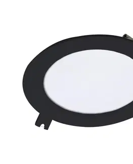 Svítidla Rabalux Rabalux 71225 - LED Podhledové svítidlo SHAUN LED/6W/230V pr. 12 cm černá 
