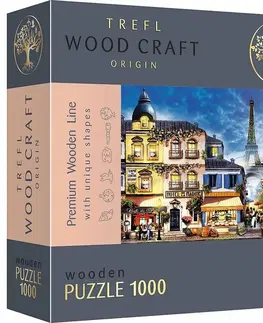 Hračky puzzle TREFL - Dřevěné puzzle 1000 - Francouzská alej