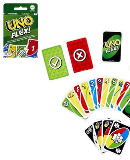 Hračky společenské hry MATTEL - Uno flex