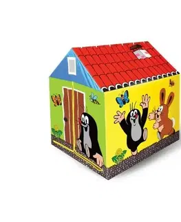 Hračky na zahradu Wiky Domek/stan dětský Krtek 95x72x102cm polyester v krabici