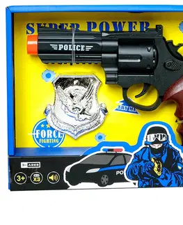 Hračky - zbraně MAC TOYS - Policejní pistole s odznakem