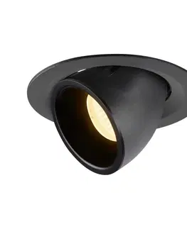 LED podhledová svítidla SLV BIG WHITE NUMINOS GIMBLE M zápustné stropní svítidlo černé 3000 K 20° 1005939
