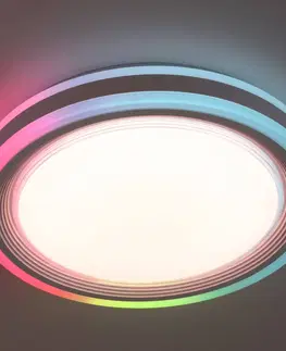 Stropní svítidla JUST LIGHT. LED stropní svítidlo Spheric, CCT, RGB, Ø 40cm