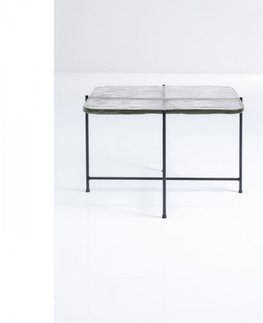 Konferenční stolky KARE Design Konferenční stolek Ice Double - černý, 63x46cm