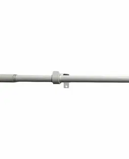 Závěsy Záclonová souprava roztažitelná Koule 16/19 mm bílá, 200 - 350 cm