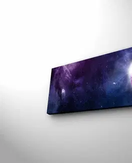 Obrazy Wallity Obraz s LED osvětlením UNIVERSE 30 x 90 cm