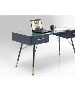 Psací stoly / Kancelářské stoly KARE Design Psací stůl se zásuvkami La Gomera 140x60cm