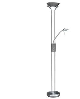 Stojací lampy Rabalux Rabalux 4075 - Stmívatelná stojací lampa BETA 1xR7s/230W + 1xG9/40W 