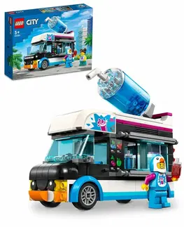 Hračky LEGO LEGO - City 60384 Tučňáčí dodávka s ledovou tříští