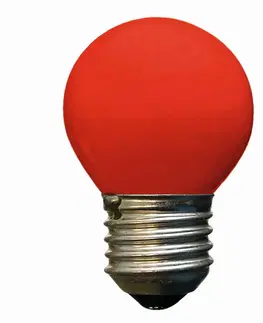 Náhradní žárovky Heitronic žárovka červená P45 15W 230V E27 10595