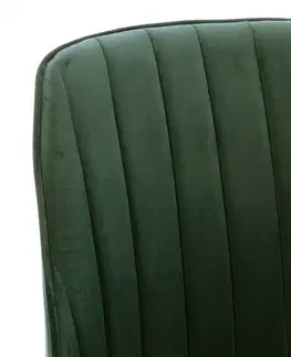 Židle Jídelní židle 4 ks látka / buk Dekorhome Černá