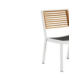 Zahradní židle a křesla Higold Zahradní jídelní židle HIGOLD - York Dining Chair White/Black