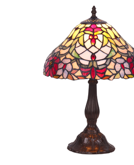 Stolní lampy Rabalux Rabalux 8090 - Tiffany vitrážová stolní lampa MIRELLA 1xE27/60W/230V 