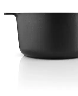 Litinové hrnce, keramické a měděné hrnce EVA SOLO Hrnec s poklicí malý 3,0l/ 20 cm černý Nordic