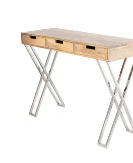 Psací stoly, boční stolky a konzoly Boční stolek - konzola Ayden 112x41x84cm