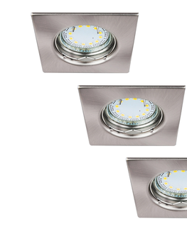 LED osvětlení Rabalux Rabalux 1054 - SADA 3xLED Podhledové svítidlo LITE 3xGU10-LED/3W/230V 
