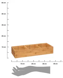 Úložné boxy DekorStyle Organizér Tool do zásuvky 38x15 cm