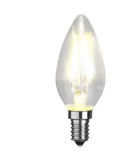LED žárovky STAR TRADING LED žárovka - svíčka C35 filament E14 1,5W 2 700 K