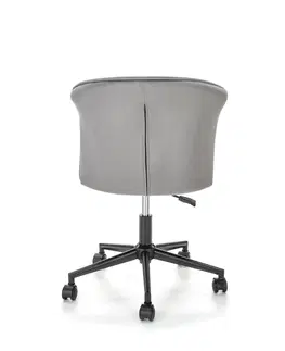 Kancelářské židle HALMAR Kancelářské křeslo Pasco šedé