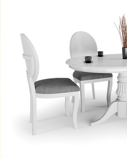 Jídelní stoly Rozkládací jídelní stůl REMPANG, bílá