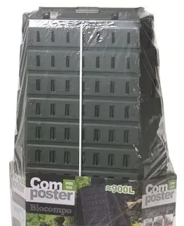 Kompostéry Prosperplast Zahradní kompostér Biocompo 900L černý