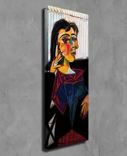 Obrazy Wallity Reprodukce obrazu Portrét Dory Maar Pablo Picasso PC191 30x80 cm