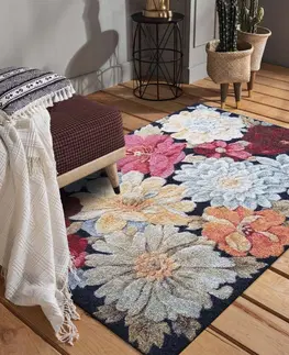 Moderní koberce Očarujúci koberec s kvetinovým vzorom Šířka: 200 cm | Délka: 290 cm