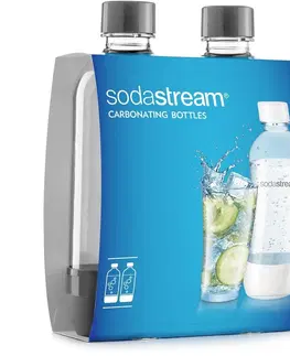 Sodastream a další výrobníky perlivé vody SodaStream láhev grey Duo Pack 1 l