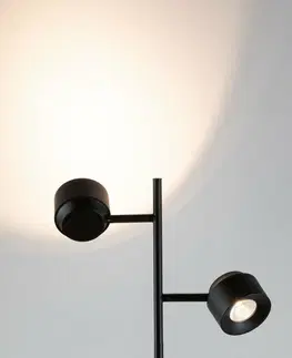 Chytré osvětlení PAULMANN LED stojací svítidlo Smart Home Zigbee Puric Pane 2700K 2x3W černá