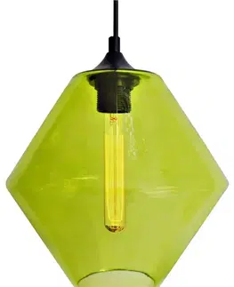 LED osvětlení Závěsná lampa BREMEN včetně žárovky Candellux Oranžová